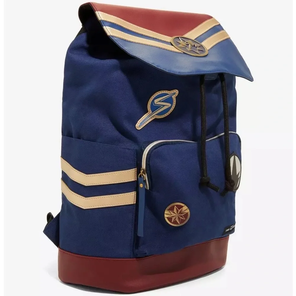 Marvel The‎ Marvels Icons Slouch Backpack Hot Topic MCU Disney